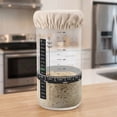 Temperature Sticker Jar WESIEVYA Sourdough Starter Temp p, Color Change Sticker, Fermentation ...
