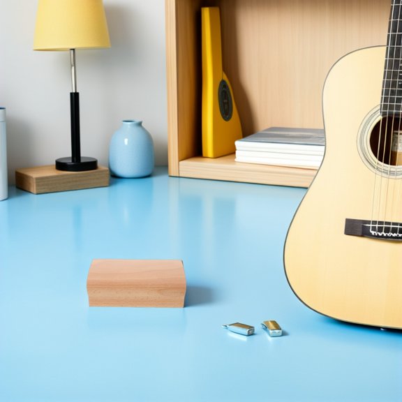 WESIEVYA Guitar Fretboard 16 Radius Leveling Sanding Block for Luthiers