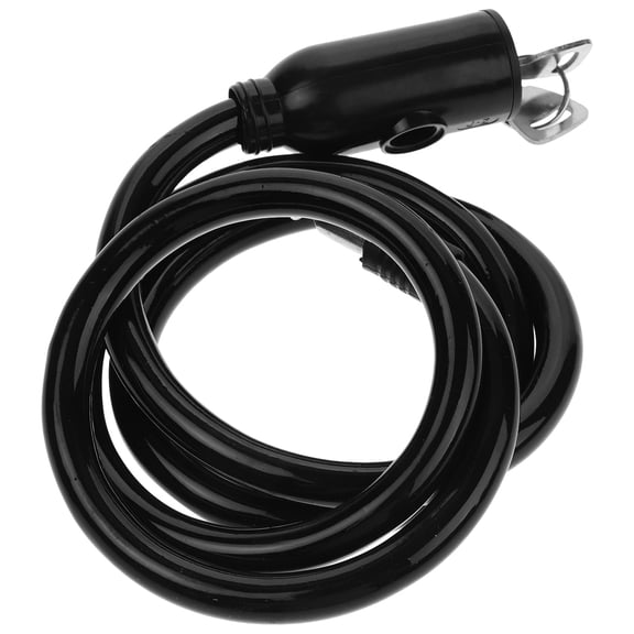 WESIEVYA High Strength Black Bicycle Lock Chain Cable for Electric Bike and Outdoor Use
