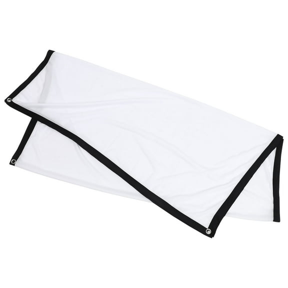 WESIEVYA Indoor Projector Screen White Polyester Material Clear Picture Display