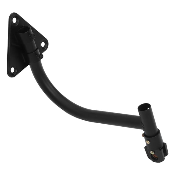 WESIEVYA Industrial Fan Mounting Bracket Kit Black Heavy Duty Support for Wall Ceiling Mount Indoor Use