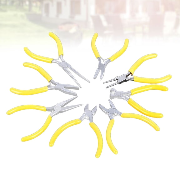 WESIEVYA Jewelry Plier 8Pcs Mini for Artisans and Jewelers Precision Tasks