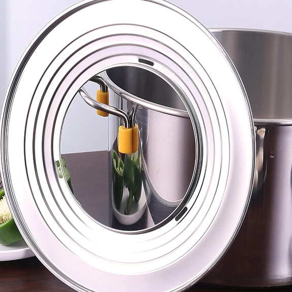 WESIEVYA Stainless Steel Steamer Ring Rack Plated Silver Multi-Functional for Home Use