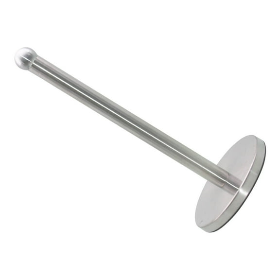 WESIEVYA Kitchen Use Face Towel Holder 5.9x5.9x13.18in Silver Stainless Steel Rustproof 1Pcs