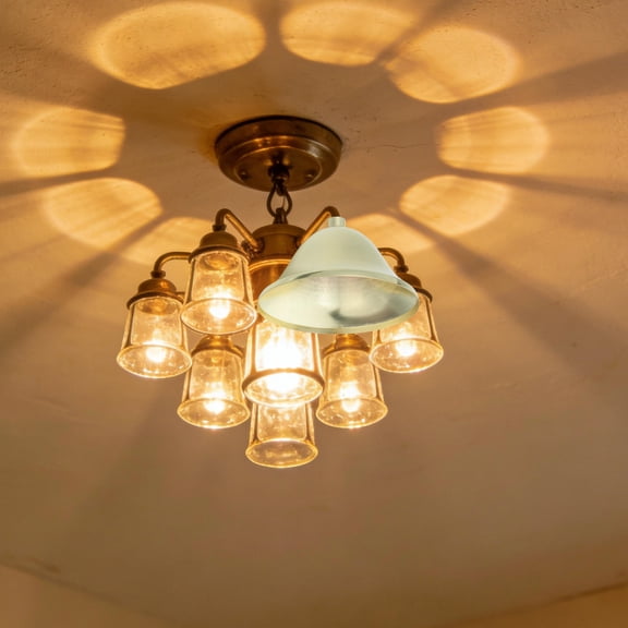 WESIEVYA Metal Ceiling Fan Base Cover Plate and Chandelier Canopy for Home Light Fixture Repair