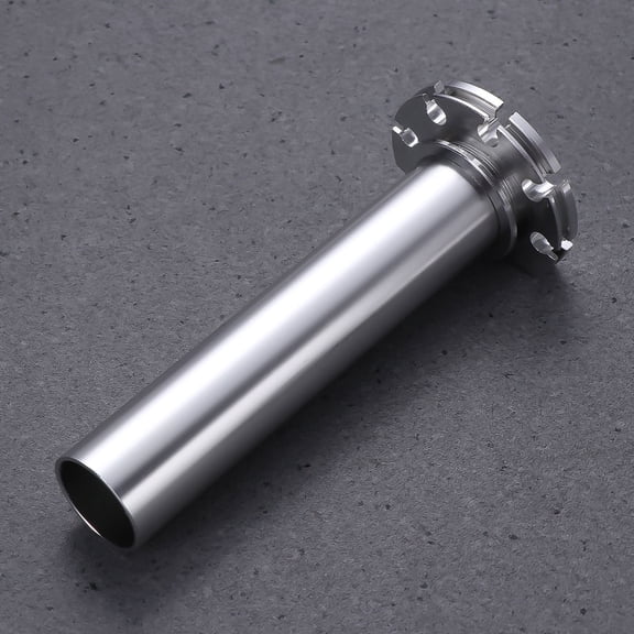 WESIEVYA Motorcycle Hand Controls 1Pack 6Inch Silver Cylindrical for Throttle Tuning
