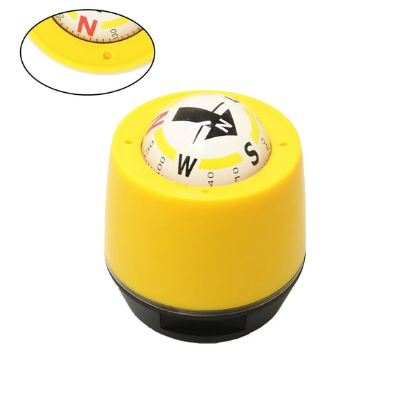 WESIEVYA Multi Color Car Compass Dashboard Ball Omnidirectional Design for Reliable Auto Navigation