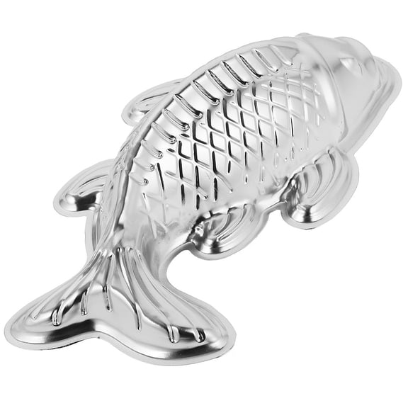 WESIEVYA Fish Pastry Mold Aluminum Alloy Nonstick Bakeware for Cakes Chocolates and Jellies
