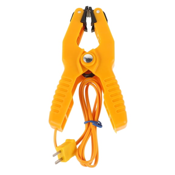 WESIEVYA Pipe Clamp Thermocouple High Precision Measurement Stainless Steel Orange 1Set for Measurement