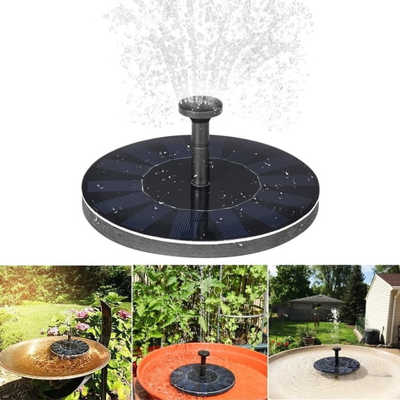 WESIEVYA Solar Aerator Pump Submersible Watering for Aquarium Garden Pond 1 Set