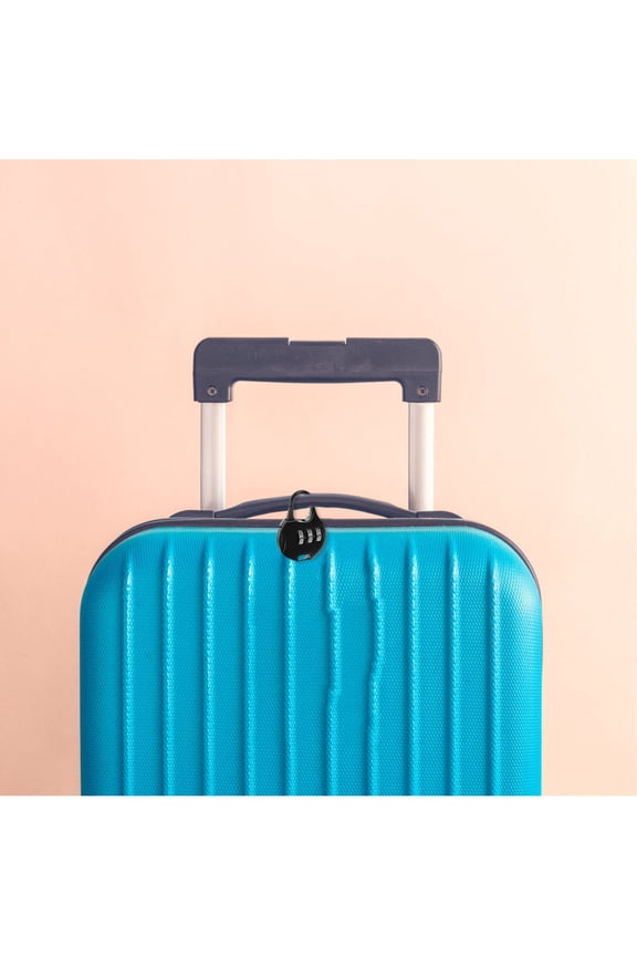 User Friendly Zinc Combination Lock for Travel Bags and Backpack Protection