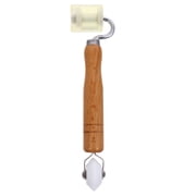WESIEVYA Wallpaper Seam Roller Hand Roller Tool Seam Flat Wood for Adults 1Pack
