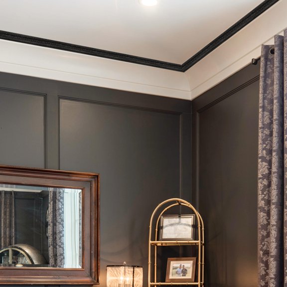 WESIEVYA Strong Adhesion Black Xpe Foam Self-Adhesive Wallpaper Border