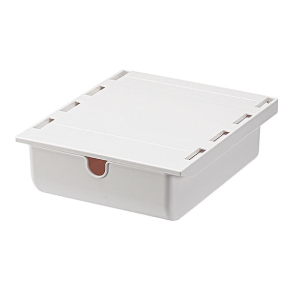 WESIEVYA White Polystyrene Storage Box 1Pack for Stationery Drawer 9.3x7.8in