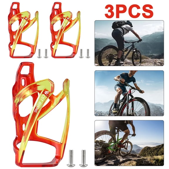 WEST BIKING 3Pcs Bike Bottle Holder,Bike Bottle Cages,Bicycle Cup Holder,Cycling Water Bottle Holder Bracket for Bicycle Road Bikes,Mountain Bike,Baby Stroller and Motorcycle,Bicycle Accessories