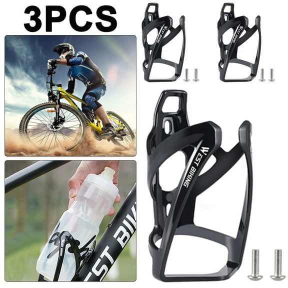 WEST BIKING 3Pcs Bike Bottle Holder,Bike Bottle Cages,Bicycle Cup Holder,Cycling Water Bottle Holder Bracket for Bicycle Road Bikes,Mountain Bike,Baby Stroller and Motorcycle,Bicycle Accessories