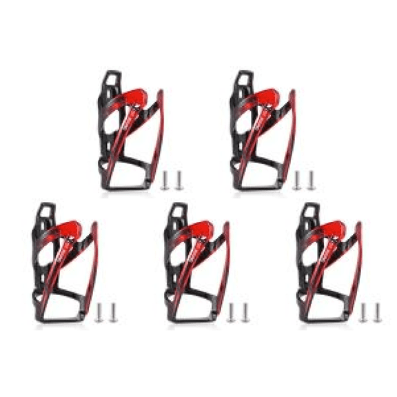 WEST BIKING 5Pcs Bike Bottle Holder,Bike Bottle Cages,Bicycle Cup Holder,Cycling Water Bottle Holder Bracket for Bicycle Road Bikes,Mountain Bike,Baby Stroller and Motorcycle,Bicycle Accessories