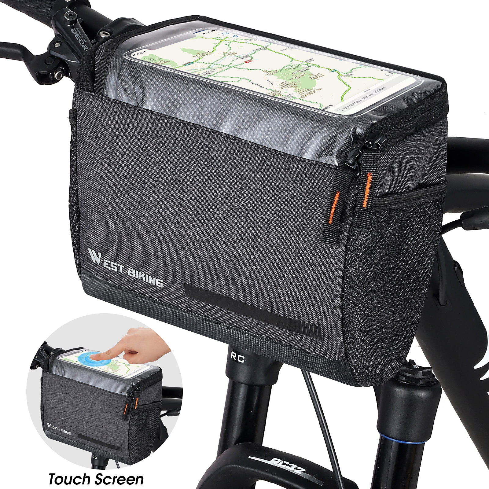 WEST BIKING Bicycle Handlebar Bag Capacity Egypt Ubuy