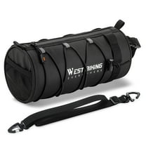 WEST BIKING Bike Bag 2L Handlebar Bag Waterproof Reflective Bag For Cycling Travel (Black)
