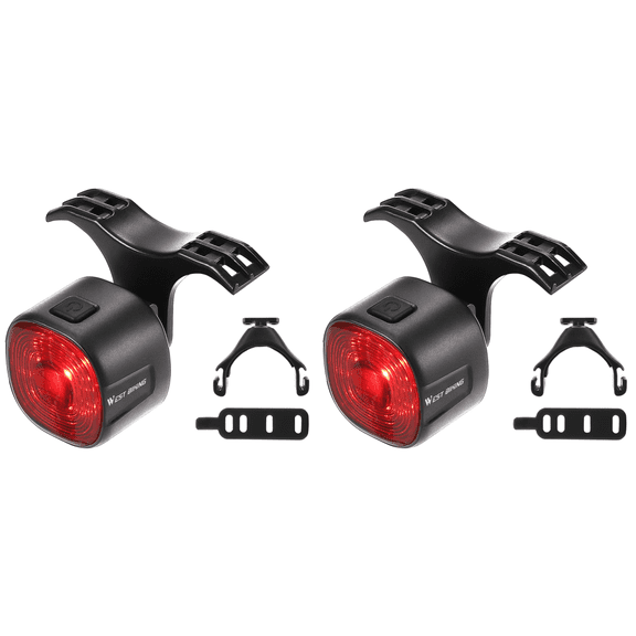 WEST BIKING Bike Light, Rear Night Light Usb Charging Waterproof Lamp For Outdoor Cycling, Safety LED Bike Lamps for Road Bike MTB (WT09)