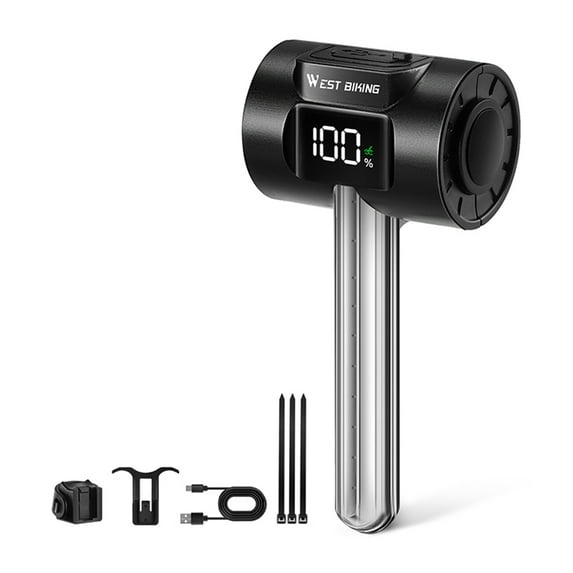 WEST BIKING Bike Lights, Led Bike Tail Light Usb Charging Brake Sensor Rear Lamp Bike Accessories, Easy to Install for Road, Mountain, Night Riding (Red)