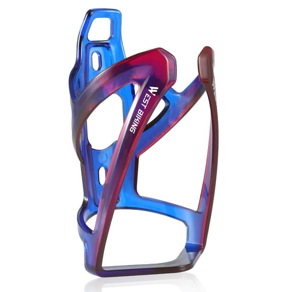 WEST BIKING Bike Water Bottle Cage for Road MTB Bikes Outdoor Cycling, Blue Purple