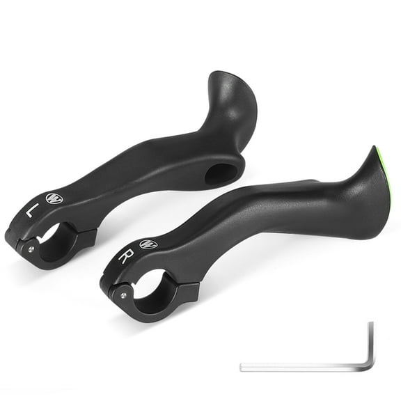 WEST BIKING Bike handlebars,handlebar ends Bar Handlebar Ends 21.8-22.8mm Ends -slip MTB Ends - MTB Mountain Bike -slip MTB Bar BUZHI WEST