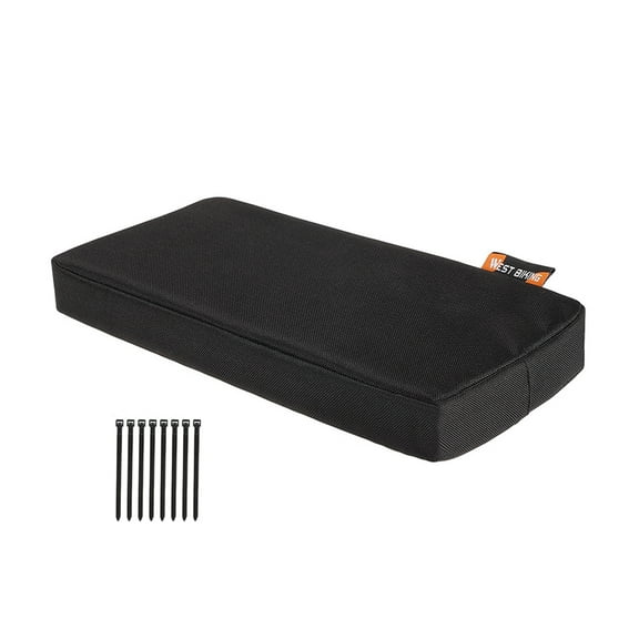 Rear Seats Cushion Soft Thicken Bike Rearseat Mat Detachable Washable Shelf Rack Cushion Comfprtable Cycling Rear Seats Pad