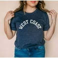 thumbnail image 1 of WEST COAST Graphic Short sleeve T-Shirt Plus Size, 1 of 7