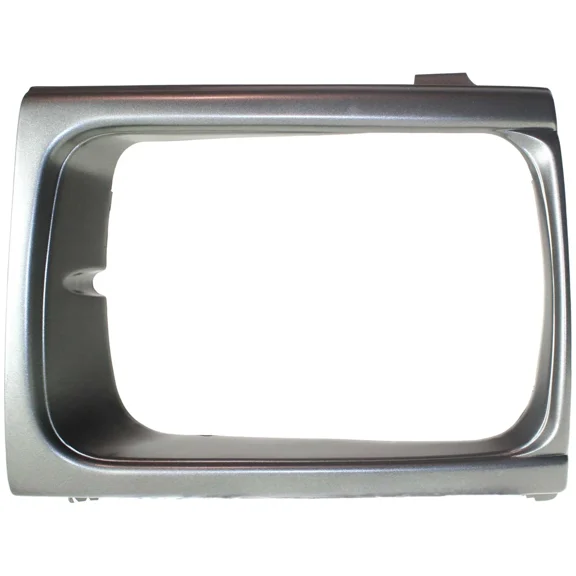 WEST DEKLE Automotive New Head light Headlight Door Headlamp Bezel Driver Left Side Silver LH