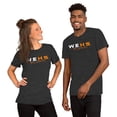 thumbnail image 1 of WEST END ALUMNI NAVY Unisex t-shirt (Dark Grey Heather, 2XL), 1 of 1