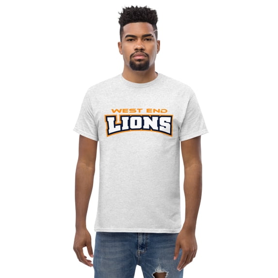 WEST END LIONS Men's classic tee (Ash, S)
