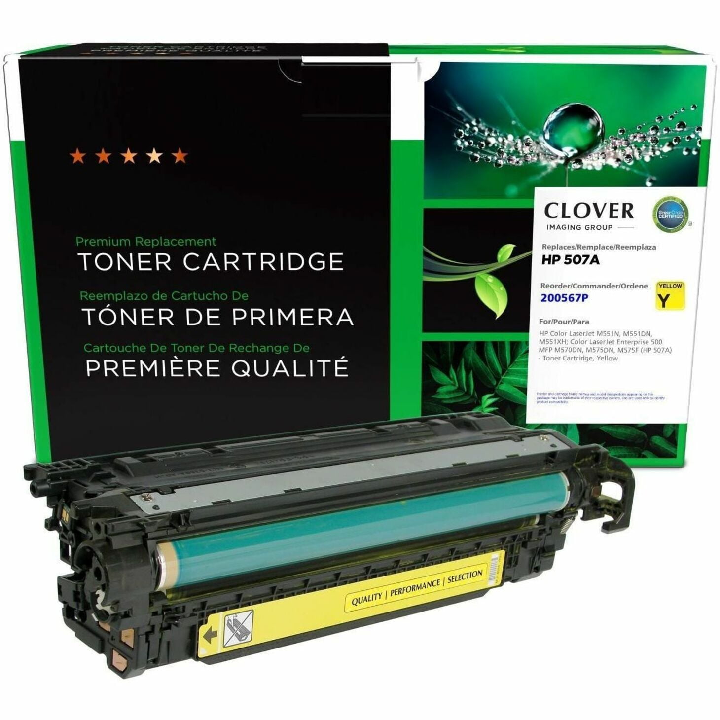 Remanufactured West Point Toner Cartridge - Alternative for HP (CE402A) - Yellow