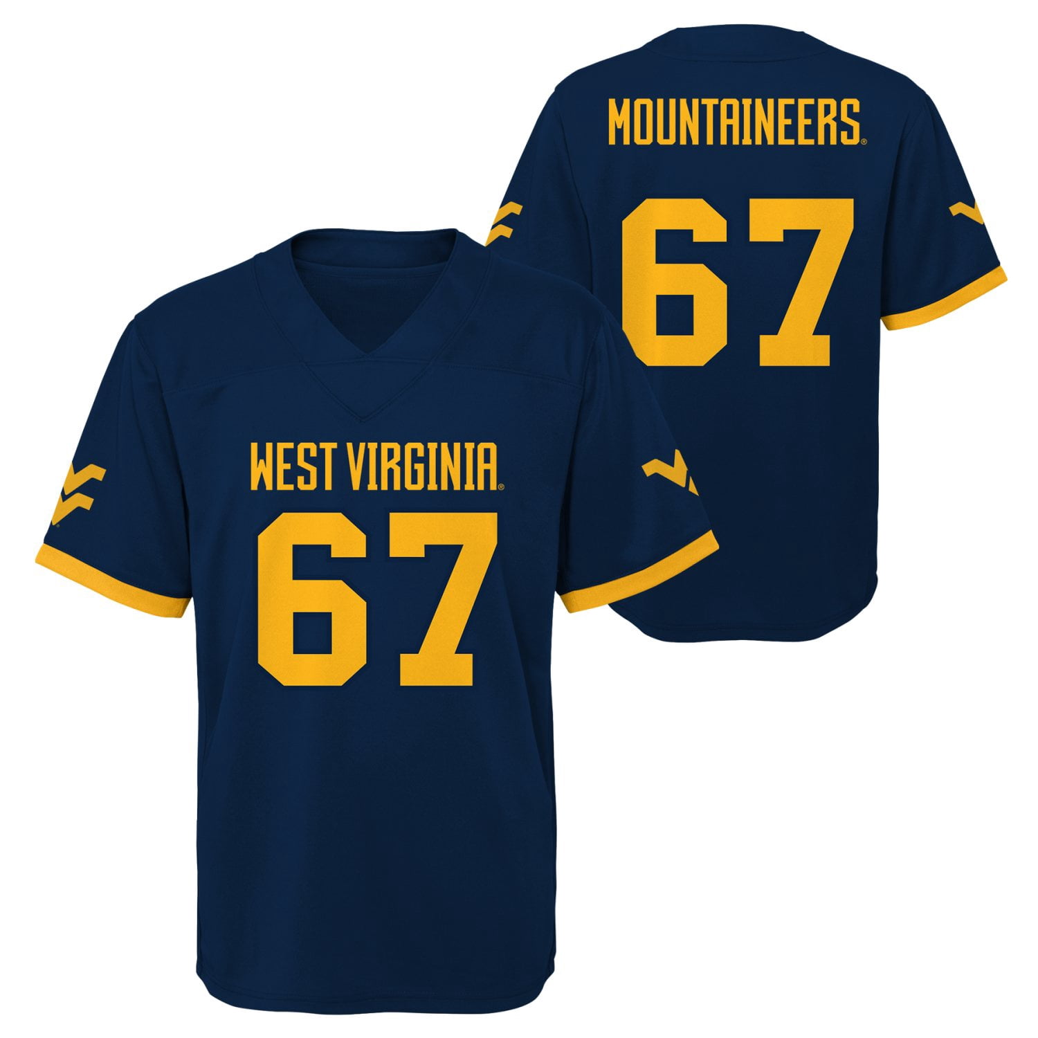 WEST VIRGINIA MOUNTAINEERS NCAA Boys Jersey Game Day Fan Apparel