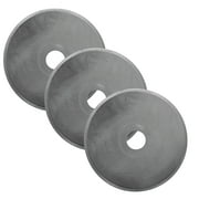 Westcott 45mm Rotary Fabric Cutter Replacement Blade for Sewing, Titanium Bonded, Craft & Sewing Tool, 3-Pack