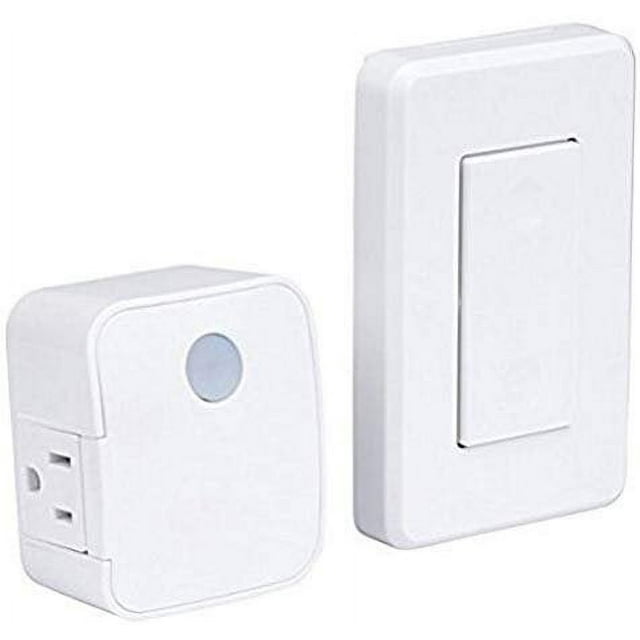 WESTEK Indoor Wireless Wall Outlet Switch with Remote Ideal for Lamps
