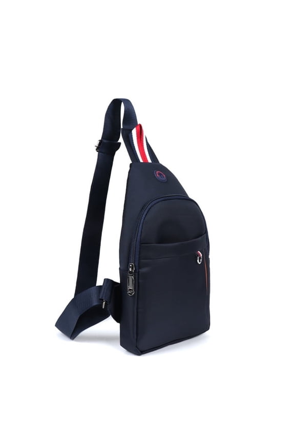 Crossbody Canvas Sling Bag with Adjustable Strap-Travel Small Daypack