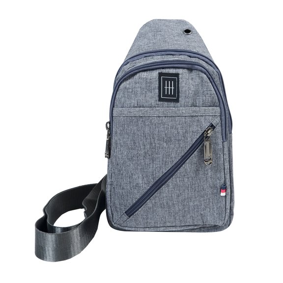 WESTEND Crossbody Canvas Sling Bag with Adjustable Strap-Travel Small Daypack