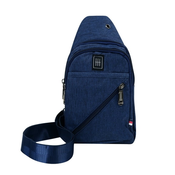 WESTEND Crossbody Canvas Sling Bag with Adjustable Strap-Travel Small Daypack