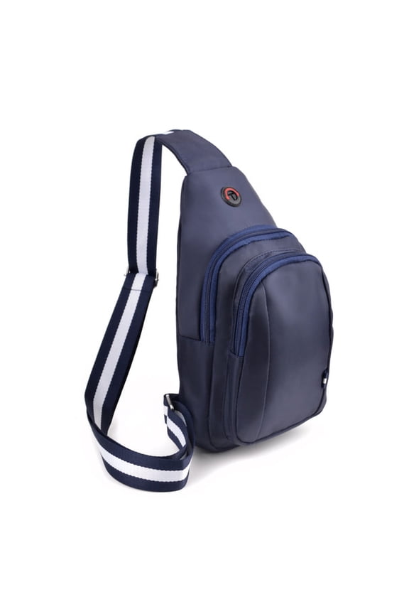 Crossbody Nylon Small Sling Bag Backpack with Adjustable Strap