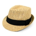 thumbnail image 1 of WESTEND Unisex Short Brim Fedora - Hats for Men & Women + Panama Hats & Straw Hats, 1 of 1