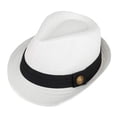 thumbnail image 1 of WESTEND Unisex Short Brim Fedora - Hats for Men & Women + Panama Hats & Straw Hats, 1 of 7