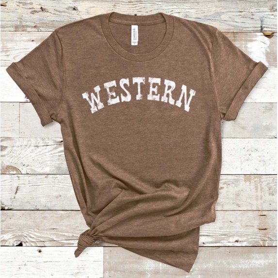 WESTERN Graphic Short sleeve T-Shirt