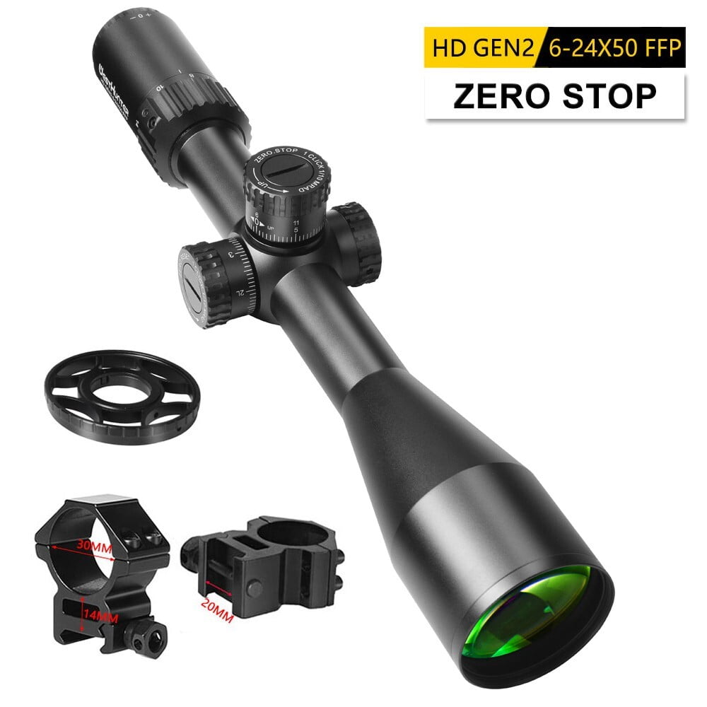 Lunette de tir Element Optics Helix Gen2 6-24x50 FFP APR 2D Mrad