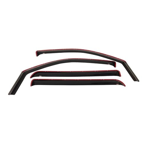 WESTIN Wade 72-35401 in-Channel Wind Deflectors, Smoke Tint, (4-Piece Set)