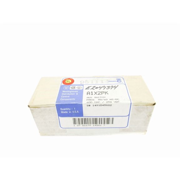 WESTINGHOUSE A1X2PK SER. C 1491D45G02 NSFS