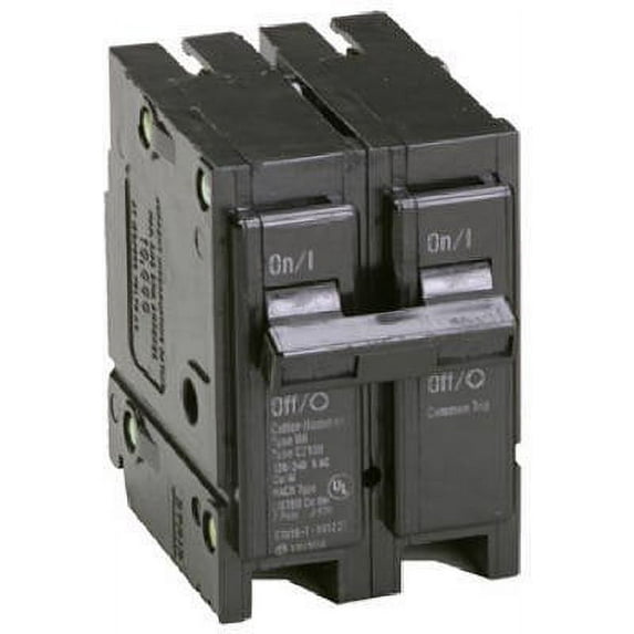Westinghouse Double-Pole Circuit Breaker BR250 - 50 Amps, 2 Pole - Pack of 5