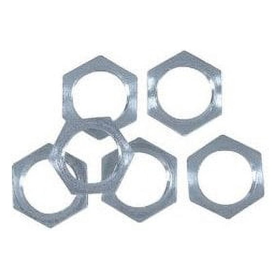 Westinghouse Lighting Corp 70622 Steel Hex Locknut, 6-Pack