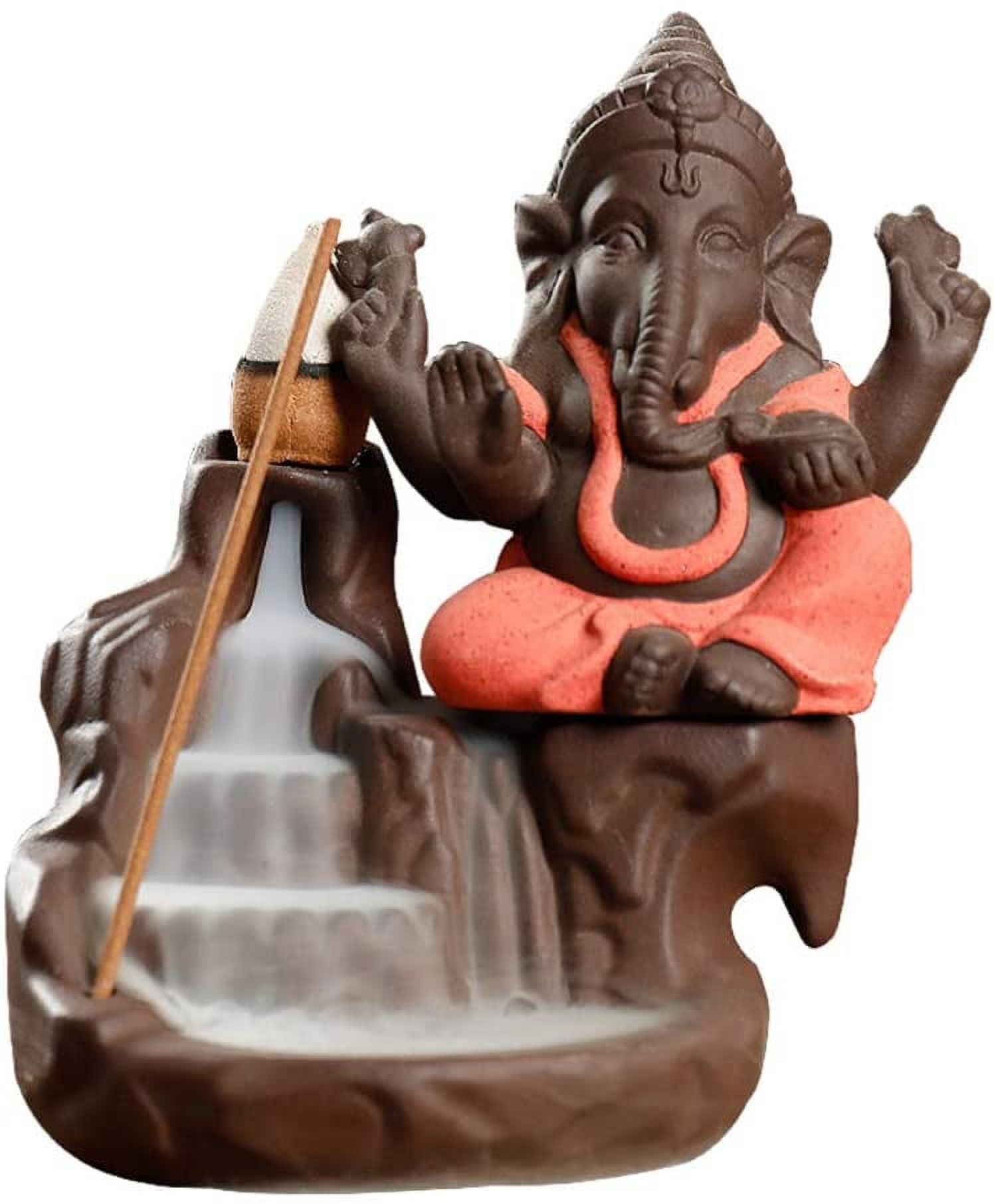 WESTOCEAN Incense Waterfall Burner backflow Fountain Cone Incense