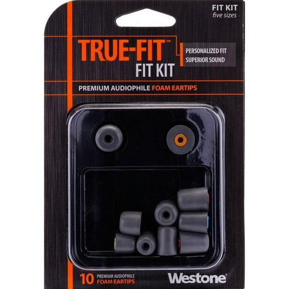 Westone True-Fit Foam Replacement Eartips - 5 Pair Variety Pack